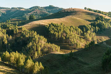 Hills in Rural Area