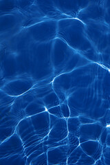 Fototapeta na wymiar blue water surface for background