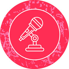 Unique Line Round Circle Icon