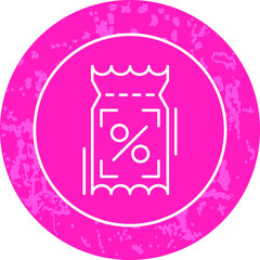 Unique Line Round Circle Icon