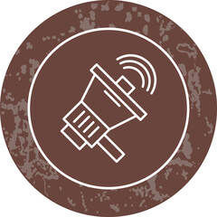 Unique Line Round Circle Icon