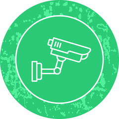 Unique Line Round Circle Icon