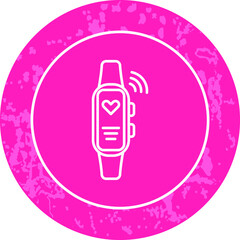 Unique Line Round Circle Icon