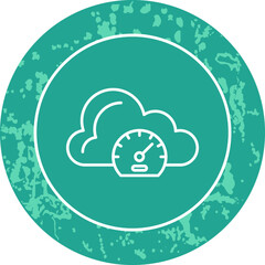 Unique Line Round Circle Icon