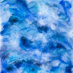 Abstract blue sea and sky background