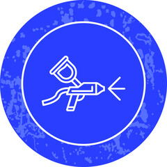 Obraz premium Unique Line Round Circle Icon