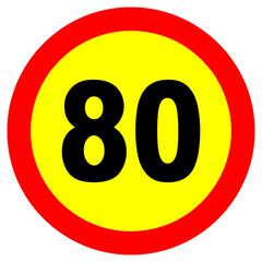 speed limit 80