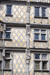 Détails architecturaux d'Angers