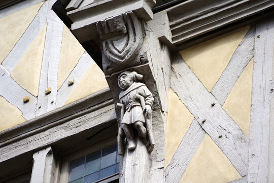 D&eacute;tails architecturaux d'Angers