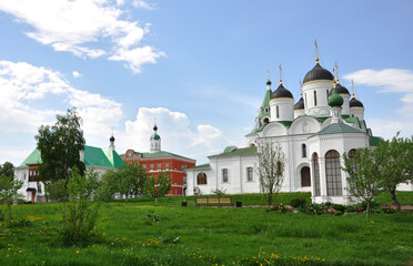 Territory of the Spaso-Preobrazhensky Monastery. Murom, Russia