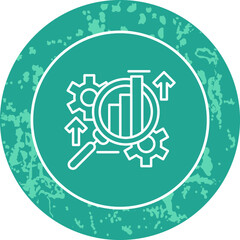 Unique Line Round Circle Icon