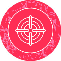 Unique Line Round Circle Icon
