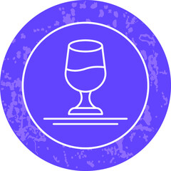 Unique Line Round Circle Icon