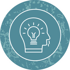 Unique Line Round Circle Icon