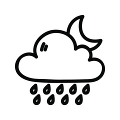 weather icons set vector eps 10 Free Vector