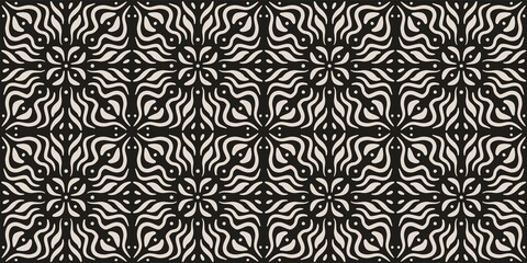 Vector Islamic seamless pattern. Elegant Geometric ornamental arabic background