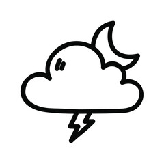 weather icons set vector eps 10 Free Vector