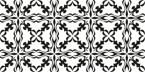 Vector Islamic seamless pattern. Elegant Geometric ornamental arabic background