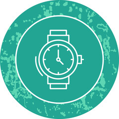 Unique Line Round Circle Icon