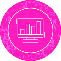 Unique Line Round Circle Icon