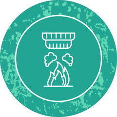 Unique Line Round Circle Icon