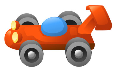 Racing Car Small Cartoon