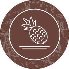 Unique Line Round Circle Icon