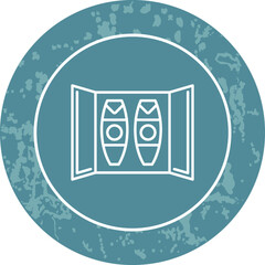 Unique Line Round Circle Icon