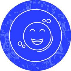 Unique Line Round Circle Icon