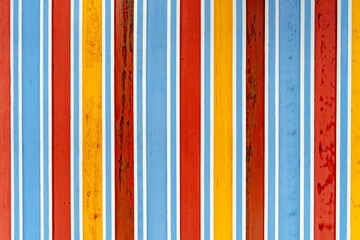 A colorful stripes texture wooden background