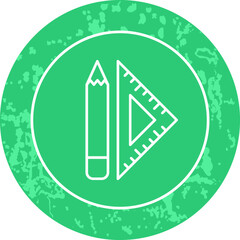 Unique Line Round Circle Icon