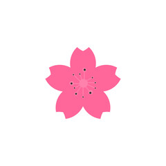 Sakura Japan Logo Vector Template