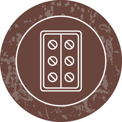 Unique Line Round Circle Icon