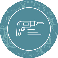 Unique Line Round Circle Icon