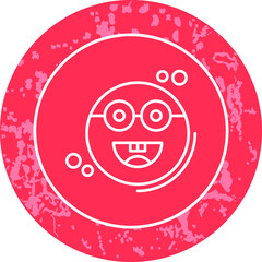 Unique Line Round Circle Icon