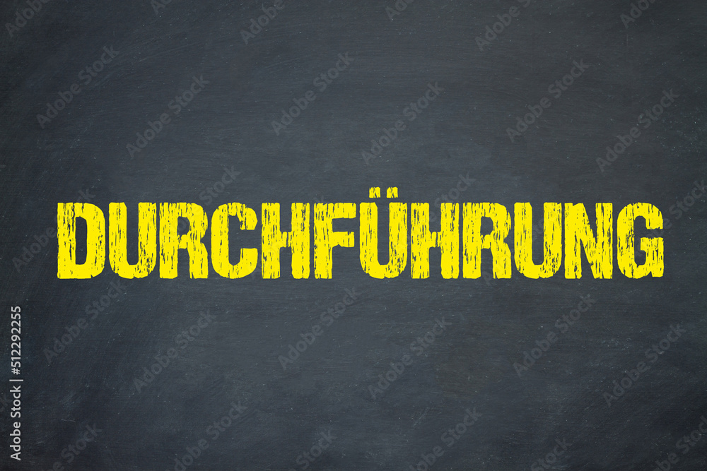 Poster Durchführung