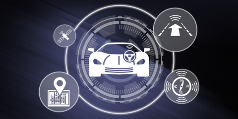 Concept of driverless car