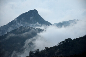 Morning Mist over mountain  