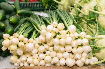Vegetables from the bazaar, fresh without GMO