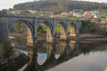 Fototapeta premium bridge over the river