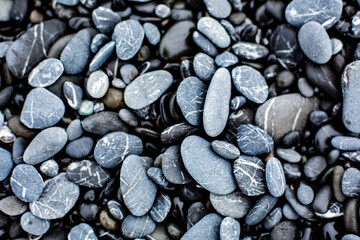 pebbles on the beach