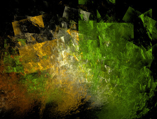 Imaginatory fractal abstract background Image