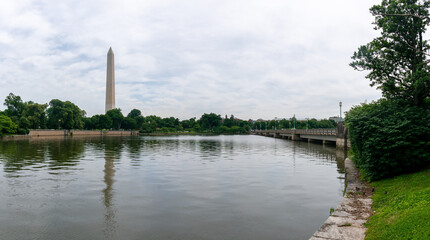 View of the Washing Monument from the Tidal Basin