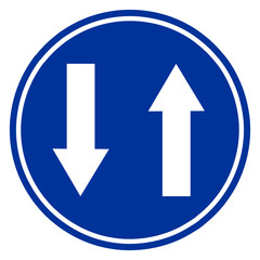 End Diversion Sign