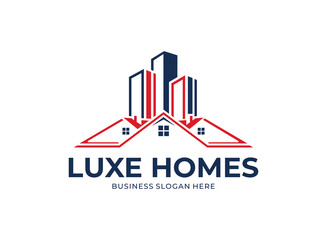 Building logo design illustration vector graphic design