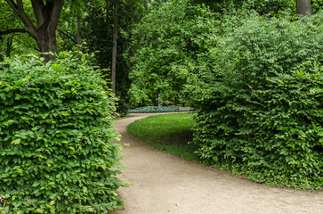 Park Łazienki w Warszawie 