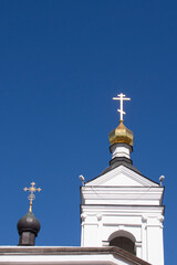 cross on a background of blue sky, Vitebsk, Belarus