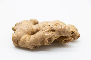 Fresh ginger on background, Ginger root