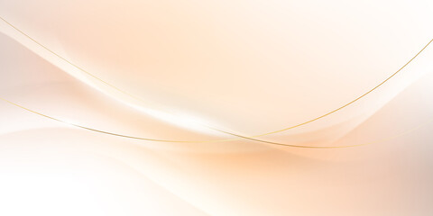 Elegant white background with elegant golden elements. Modern 3D Abstract Vector Illustration Design