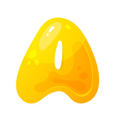 Jelly colorful alphabets, comic alphabet for children. Jelly bright Font. Childish type for events, promotions.